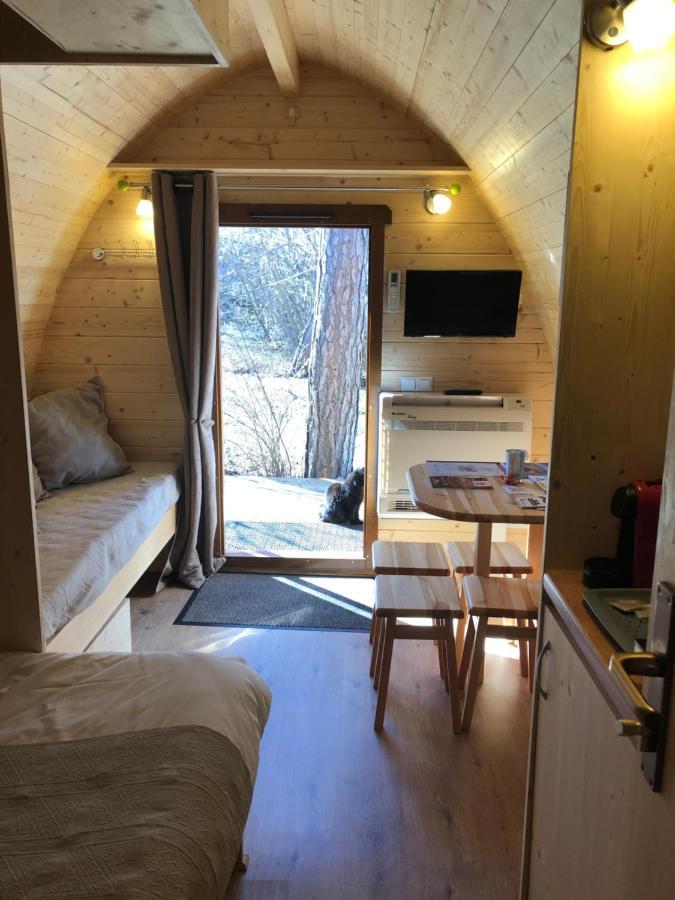 Camping-Hotel de Plein Air Les 2 Bois Baratier Exterior foto