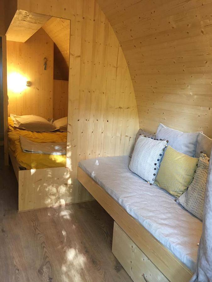 Camping-Hotel de Plein Air Les 2 Bois Baratier Exterior foto